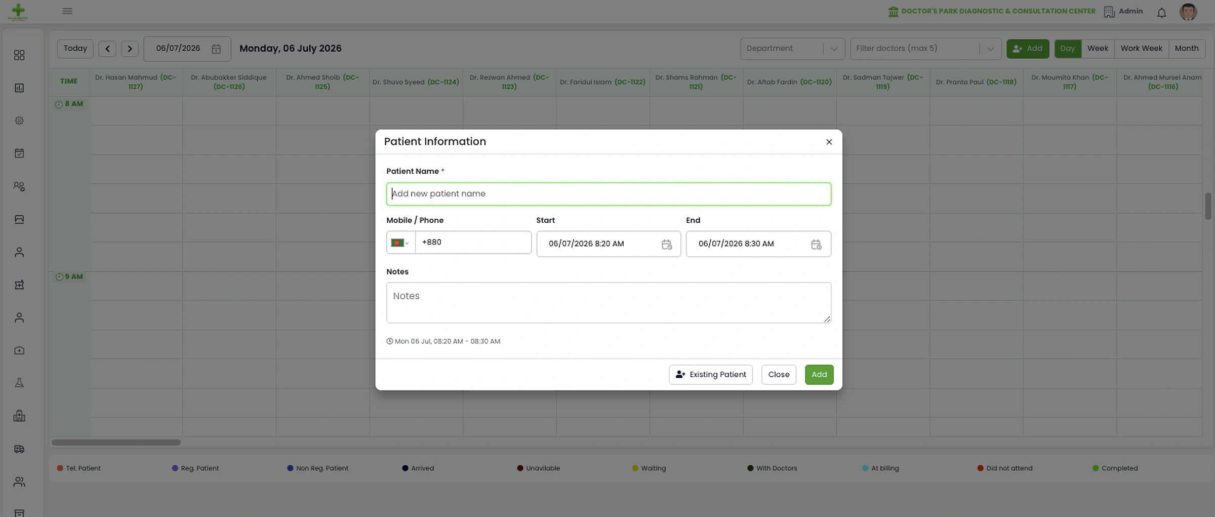 GreatDoc product interface