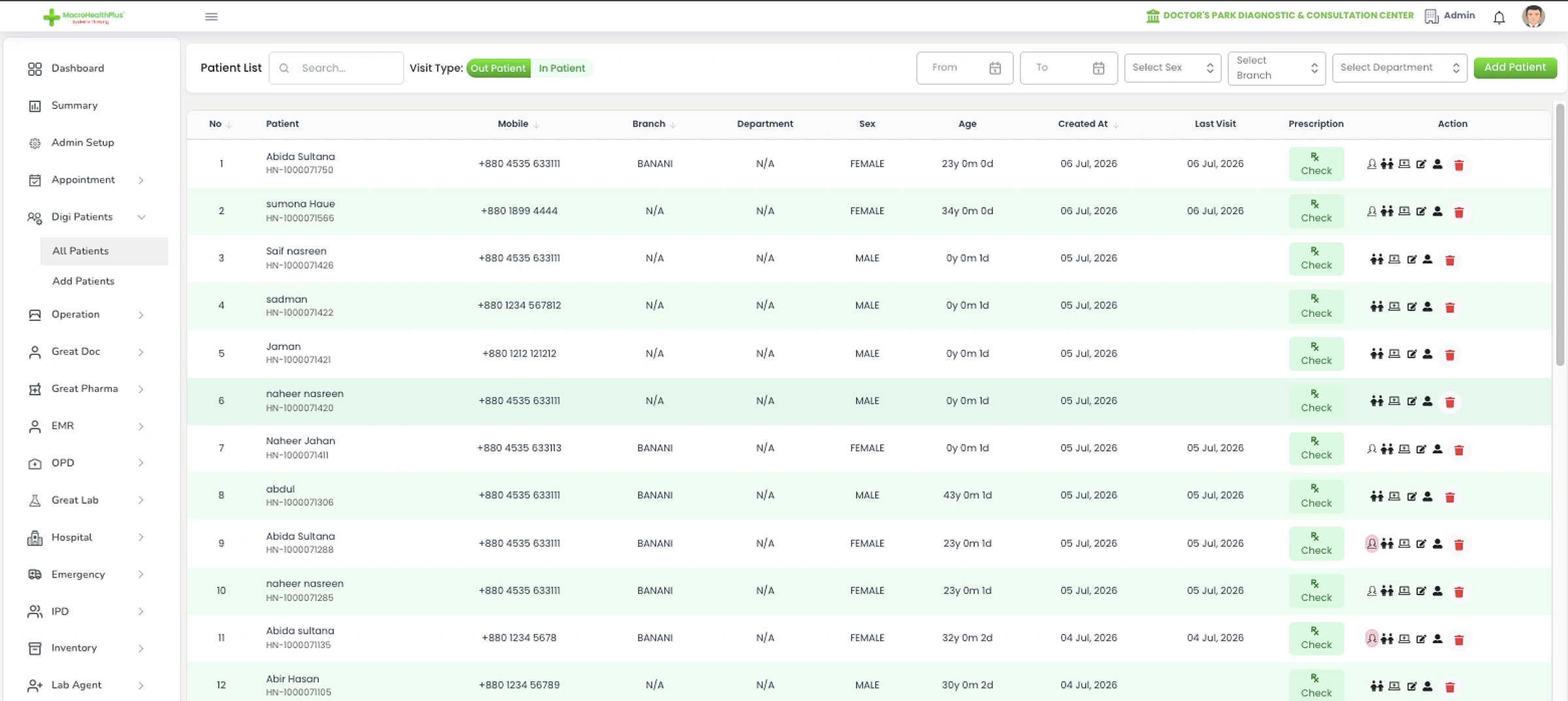 GreatDoc: Clinical context at consultation time